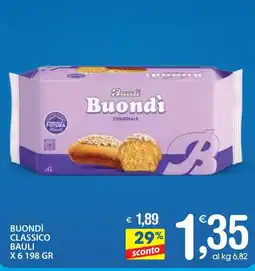 Qui Discount Buondì classico BAULI offerta