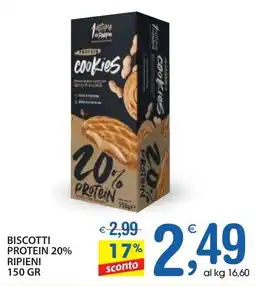 Qui Discount Biscotti protein 20% ripieni offerta