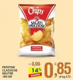 Qui Discount Patatine classiche neutre offerta