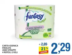 Qui Discount Carta igienica freelife offerta