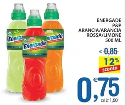 Qui Discount Energade p&p arancia/arancia rossa/limone offerta