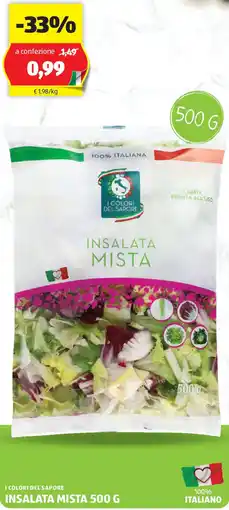 ALDI I colori del sapore insalata mista offerta