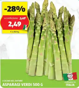 ALDI I colori del sapore asparagi verdi offerta