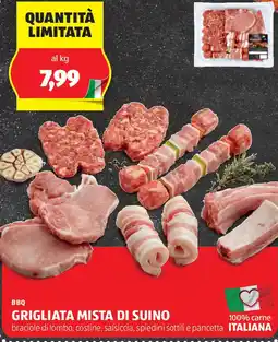 ALDI Bbq grigliata mista di suino offerta