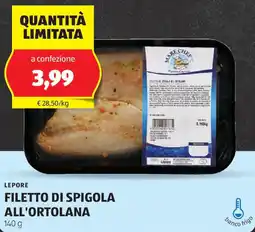 ALDI Lepore filetto di spigola all'ortolana offerta