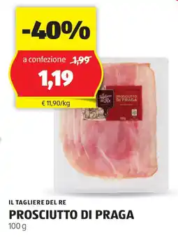 ALDI Il tagliere del re prosciutto di praga offerta