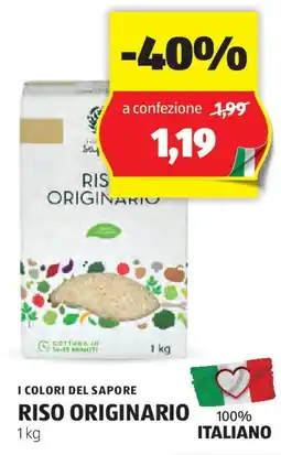 ALDI I colori del sapore riso originario offerta