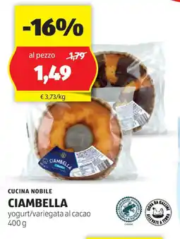 ALDI Cucina nobile ciambella offerta