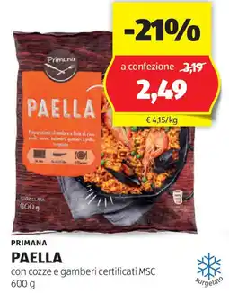 ALDI Primana paella offerta