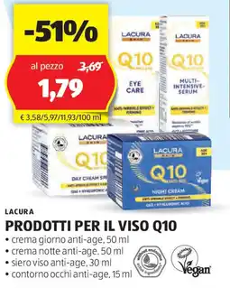 ALDI Lacura prodotti per il viso q10 offerta
