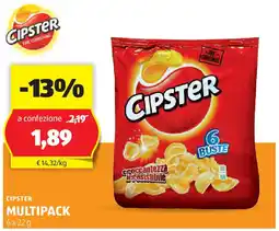 ALDI Cipster multipack offerta