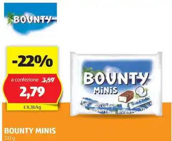 ALDI Bounty minis offerta
