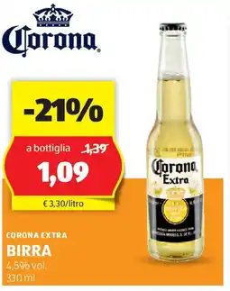 ALDI Corona extra birra offerta
