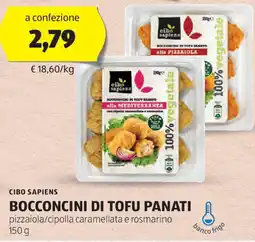 ALDI Cibo sapiens bocconcini di tofu panati offerta