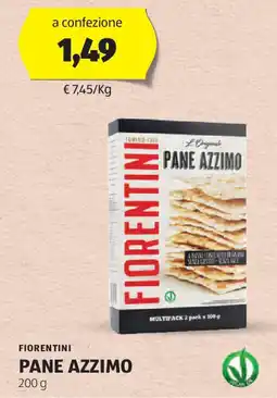ALDI Fiorentini pane azzimo offerta