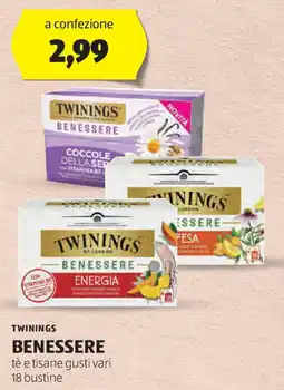 ALDI Twinings benessere offerta