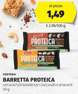 ALDI Ventura barretta proteica offerta
