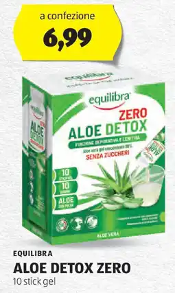ALDI Equilibra aloe detox zero offerta