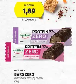 ALDI Equilibra bars zero offerta