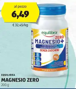 ALDI Equilibra magnesio zero offerta