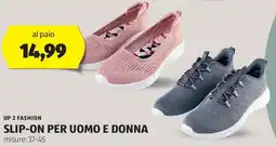 ALDI Up 2 fashion slip-on per uomo e donna offerta