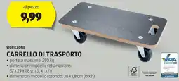 ALDI Workzone carrello di trasporto offerta