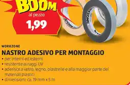 ALDI Workzone nastro adesivo per montaggio offerta