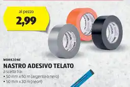 ALDI Workzone nastro adesivo telato offerta