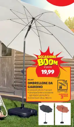 ALDI Belavi ombrellone da giardino offerta