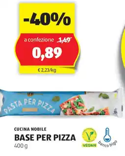 ALDI Cucina nobile base per pizza offerta