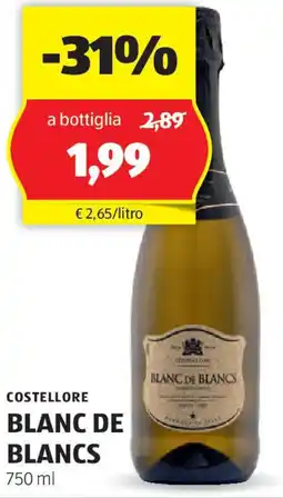 ALDI Costellore blanc de blancs offerta