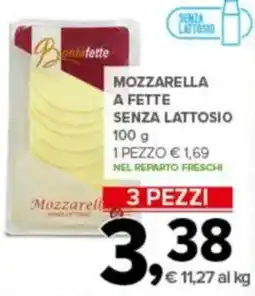 Todis Mozzarella a fette senza lattosio offerta