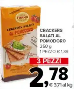 Todis Crackers salati al pomodoro offerta