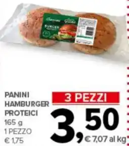 Todis Panini hamburger proteici offerta