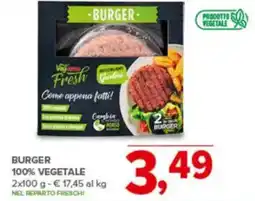 Todis Burger 100% vegetale offerta