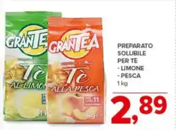 Todis Preparato solubile per te - limone - pesca offerta