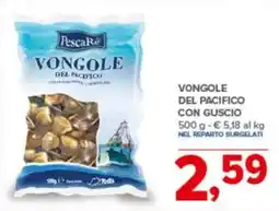 Todis Vongole del pacifico con guscio offerta