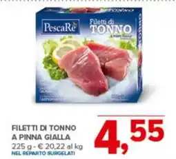 Todis Filetti di tonno a pinna gialla offerta