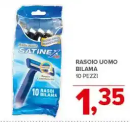 Todis Rasoio uomo bilama 10 pezzi offerta