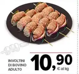 Todis Involtini di bovino adulto offerta