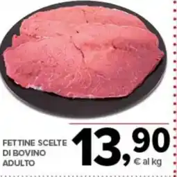 Todis Fettine scelte di bovino adulto offerta