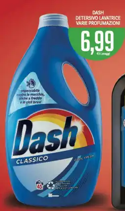 Supermercati Piccolo Dash detersivo lavatrice varie profumazioni offerta