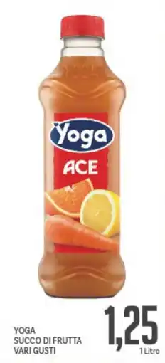 Supermercati Piccolo Yoga succo di frutta vari gusti offerta