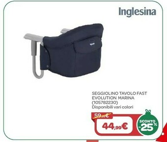 Seggiolino tavolo fast evolution marina