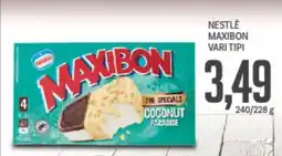 Supermercati Piccolo Nestlé maxibon vari tipi offerta