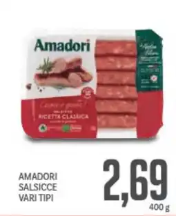 Supermercati Piccolo Amadori salsicce vari tipi offerta
