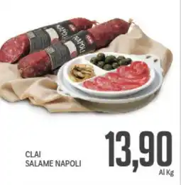 Supermercati Piccolo Clai salame napoli offerta