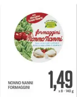 Supermercati Piccolo Nonno nanni formaggini offerta