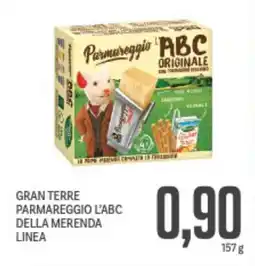 Supermercati Piccolo Gran terre parmareggio l'abc della merenda linea offerta
