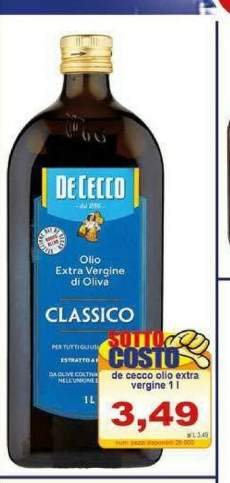 Pewex Olio extravergine di oliva offerta